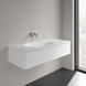 Умивальник накладний Villeroy & Boch Antao 4A77L3RW, 120x50см, без переливу, без отвору під змішувач, Ceramic Plus, білий матовий 800005710 фото 2 | La Dushe | Салон меблів і сантехнікаи Ля Душе | Портал для професіоналів | Дизайн інтер'єрів | Персональний сервіс| Професійна консульація | Дизайн проект | Імпорт з Єверопи
