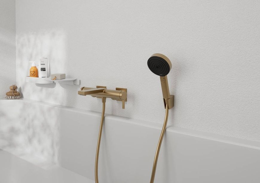 Ручний душ Hansgrohe Pulsify Select 24111140, бронза сатин 800004444 фото | La Dushe | Салон меблів і сантехнікаи Ля Душе | Портал для професіоналів | Дизайн інтер'єрів | Персональний сервіс| Професійна консульація | Дизайн проект | Імпорт з Єверопи