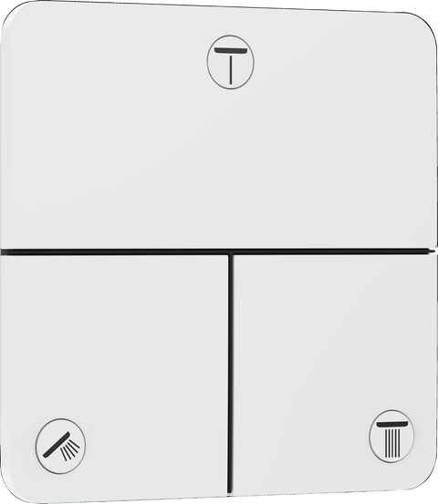 Перемикач потоків для душу Hansgrohe Showerselect Comfort Q 15587700, білий матовий 800004311 фото | La Dushe | Салон меблів і сантехнікаи Ля Душе | Портал для професіоналів | Дизайн інтер'єрів | Персональний сервіс| Професійна консульація | Дизайн проект | Імпорт з Єверопи