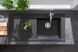 Мийка для кухні з сушаркою зліва Hansgrohe S51 43314170, чорни матовий 69130 фото 1 | La Dushe | Салон меблів і сантехнікаи Ля Душе | Портал для професіоналів | Дизайн інтер'єрів | Персональний сервіс| Професійна консульація | Дизайн проект | Імпорт з Єверопи