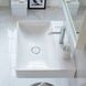 Умывальник подвесной Duravit Durasquare 2353100041, 100х47 800005980 фото 3 | La Dushe | Салон мебели и сантехники Ля Душе | Портал для профессионалов | Дизайн интерьеров | Персональный сервис | Профессиональная консульция |  Дизайн проект | Импорт из Еверопы