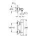 Смеситель для душа Grohe Grohtherm 34765000, хром 79671 фото 2 | La Dushe | Салон мебели и сантехники Ля Душе | Портал для профессионалов | Дизайн интерьеров | Персональный сервис | Профессиональная консульция |  Дизайн проект | Импорт из Еверопы