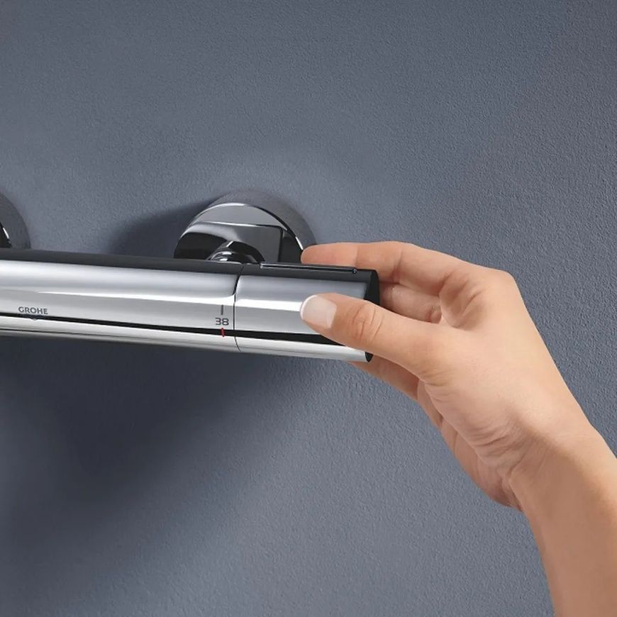 Смеситель для душа Grohe Grohtherm 34765000, хром 79671 фото | La Dushe | Салон мебели и сантехники Ля Душе | Портал для профессионалов | Дизайн интерьеров | Персональный сервис | Профессиональная консульция |  Дизайн проект | Импорт из Еверопы