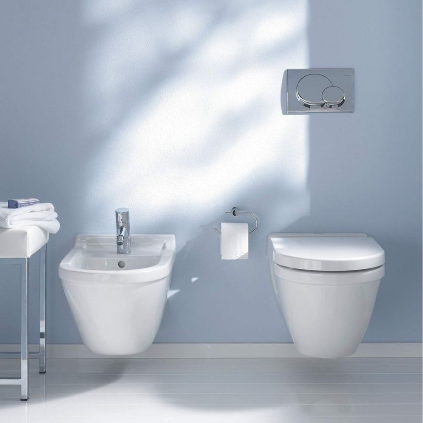 Биде подвесное Duravit Starck 3 2280150000 800006232 фото | La Dushe | Салон мебели и сантехники Ля Душе | Портал для профессионалов | Дизайн интерьеров | Персональный сервис | Профессиональная консульция |  Дизайн проект | Импорт из Еверопы