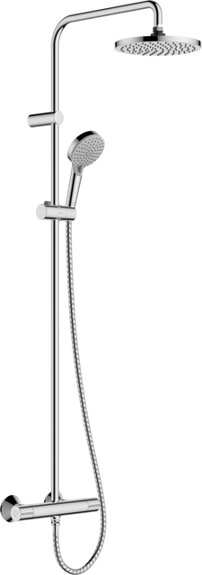 Душова система з термостатом Hansgrohe Vernis Blend 26318000 800003721 фото | La Dushe | Салон меблів і сантехнікаи Ля Душе | Портал для професіоналів | Дизайн інтер'єрів | Персональний сервіс| Професійна консульація | Дизайн проект | Імпорт з Єверопи
