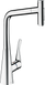 Змішувач для кухонної мийки з висувним душем Hansgrohe Metris M71 73816000 71528 фото 1 | La Dushe | Салон меблів і сантехнікаи Ля Душе | Портал для професіоналів | Дизайн інтер'єрів | Персональний сервіс| Професійна консульація | Дизайн проект | Імпорт з Єверопи