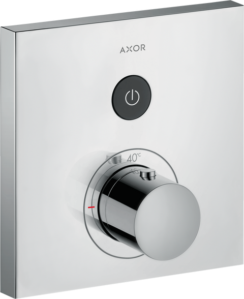 Термостат для 1 потребителя Axor Shower Select 36714000, скрытого монтажа, квадратный 800004745 фото | La Dushe | Салон мебели и сантехники Ля Душе | Портал для профессионалов | Дизайн интерьеров | Персональный сервис | Профессиональная консульция |  Дизайн проект | Импорт из Еверопы