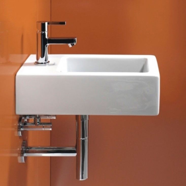 Умывальник подвесной Duravit Vero 454500000 800006031 фото | La Dushe | Салон мебели и сантехники Ля Душе | Портал для профессионалов | Дизайн интерьеров | Персональный сервис | Профессиональная консульция |  Дизайн проект | Импорт из Еверопы
