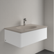 Умивальник накладний Villeroy & Boch Antao 4A7584AM, 80x50см, з прихованим переливом, з отвором під змішувач, Ceramic Plus, бежевий 800005880 фото 2 | La Dushe | Салон меблів і сантехнікаи Ля Душе | Портал для професіоналів | Дизайн інтер'єрів | Персональний сервіс| Професійна консульація | Дизайн проект | Імпорт з Єверопи