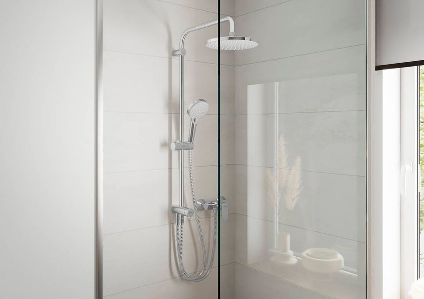 Душевая система без смесителя Hansgrohe Vernis Blend 26272000 81635 фото | La Dushe | Салон мебели и сантехники Ля Душе | Портал для профессионалов | Дизайн интерьеров | Персональный сервис | Профессиональная консульция |  Дизайн проект | Импорт из Еверопы