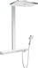 Душевая система с термостатом Hansgrohe Rainmaker Select 27029400, хром с белым 800003722 фото 1 | La Dushe | Салон мебели и сантехники Ля Душе | Портал для профессионалов | Дизайн интерьеров | Персональный сервис | Профессиональная консульция |  Дизайн проект | Импорт из Еверопы