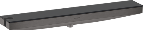 Шланговое подсоединение с держателем для душа и полкой для душа Hansgrohe Rainfinity 26843340, черный матовый хром 800004564 фото | La Dushe | Салон мебели и сантехники Ля Душе | Портал для профессионалов | Дизайн интерьеров | Персональный сервис | Профессиональная консульция |  Дизайн проект | Импорт из Еверопы