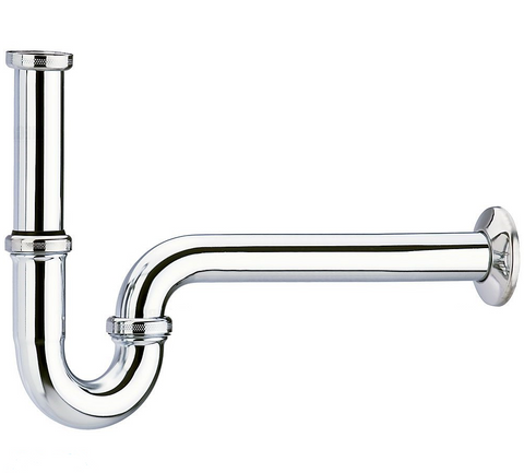 Сифон для умывальника трубчатый Hansgrohe 53010000 13817 фото | La Dushe | Салон мебели и сантехники Ля Душе | Портал для профессионалов | Дизайн интерьеров | Персональный сервис | Профессиональная консульция |  Дизайн проект | Импорт из Еверопы