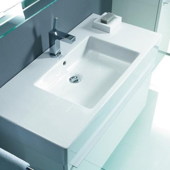 Умывальник подвесной Duravit Vero 329850000 800006032 фото | La Dushe | Салон мебели и сантехники Ля Душе | Портал для профессионалов | Дизайн интерьеров | Персональный сервис | Профессиональная консульция |  Дизайн проект | Импорт из Еверопы