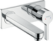 Смеситель для умывальника настенный с длинным изливом Hansgrohe Metris S 31163000 13575 фото 1 | La Dushe | Салон мебели и сантехники Ля Душе | Портал для профессионалов | Дизайн интерьеров | Персональный сервис | Профессиональная консульция |  Дизайн проект | Импорт из Еверопы