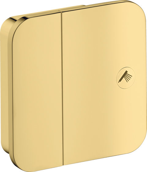 Запорный вентиль скрытого монтажа Axor One 45771990, золото 800005521 фото | La Dushe | Салон мебели и сантехники Ля Душе | Портал для профессионалов | Дизайн интерьеров | Персональный сервис | Профессиональная консульция |  Дизайн проект | Импорт из Еверопы