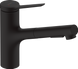 Смеситель для кухни с выдвижным изливом Hansgrohe Zesis 74800670, черный 86600 фото 1 | La Dushe | Салон мебели и сантехники Ля Душе | Портал для профессионалов | Дизайн интерьеров | Персональный сервис | Профессиональная консульция |  Дизайн проект | Импорт из Еверопы