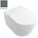 Унитаз подвесной Villeroy & Boch Subway 2.0 5614R0i4, CeramicPlus DirectFlush, 800005883 фото 1 | La Dushe | Салон мебели и сантехники Ля Душе | Портал для профессионалов | Дизайн интерьеров | Персональный сервис | Профессиональная консульция |  Дизайн проект | Импорт из Еверопы