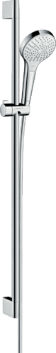 Душевой набор Hansgrohe Croma Select 26571400, хром с белым 55054 фото | La Dushe | Салон мебели и сантехники Ля Душе | Портал для профессионалов | Дизайн интерьеров | Персональный сервис | Профессиональная консульция |  Дизайн проект | Импорт из Еверопы