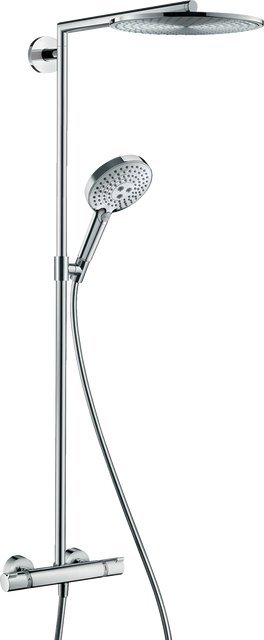 Душевая система с термостатом Hansgrohe Raindance 27114000 28594 фото | La Dushe | Салон мебели и сантехники Ля Душе | Портал для профессионалов | Дизайн интерьеров | Персональный сервис | Профессиональная консульция |  Дизайн проект | Импорт из Еверопы