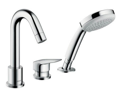 Змішувач на борт ванни Hansgrohe Logis 71313000 43119 фото | La Dushe | Салон меблів і сантехнікаи Ля Душе | Портал для професіоналів | Дизайн інтер'єрів | Персональний сервіс| Професійна консульація | Дизайн проект | Імпорт з Єверопи
