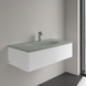 Умивальник накладний Villeroy & Boch Antao 4A76ABR8, 100x50см, з прихованим переливом, з отвором під змішувач, Ceramic Plus, зелений 800005682 фото 2 | La Dushe | Салон меблів і сантехнікаи Ля Душе | Портал для професіоналів | Дизайн інтер'єрів | Персональний сервіс| Професійна консульація | Дизайн проект | Імпорт з Єверопи