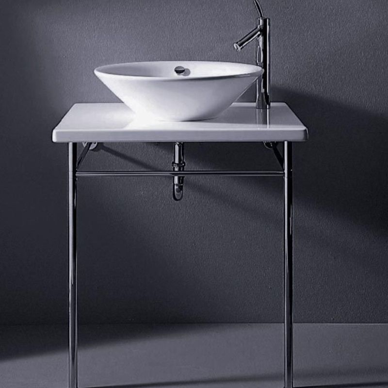 Умывальник на столешницу Duravit Starck 1 0408530000, 53 800006084 фото | La Dushe | Салон мебели и сантехники Ля Душе | Портал для профессионалов | Дизайн интерьеров | Персональный сервис | Профессиональная консульция |  Дизайн проект | Импорт из Еверопы