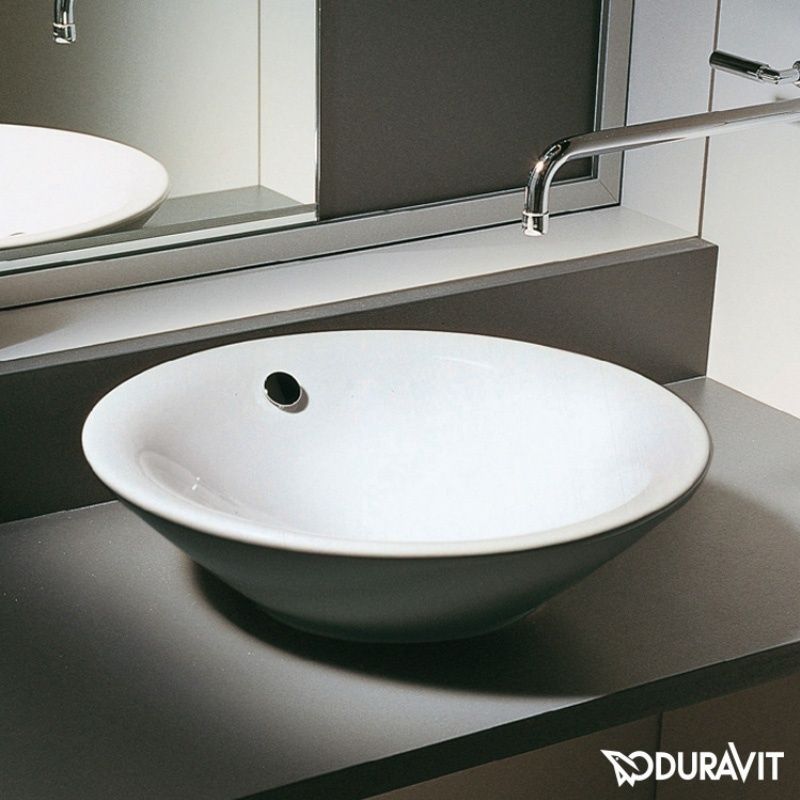 Умывальник на столешницу Duravit Starck 1 0408530000, 53 800006084 фото | La Dushe | Салон мебели и сантехники Ля Душе | Портал для профессионалов | Дизайн интерьеров | Персональный сервис | Профессиональная консульция |  Дизайн проект | Импорт из Еверопы