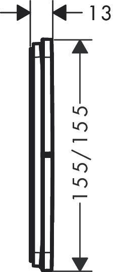Переключатель потоков для душа Hansgrohe Showerselect Comfort Q 15587000 800004316 фото | La Dushe | Салон мебели и сантехники Ля Душе | Портал для профессионалов | Дизайн интерьеров | Персональный сервис | Профессиональная консульция |  Дизайн проект | Импорт из Еверопы