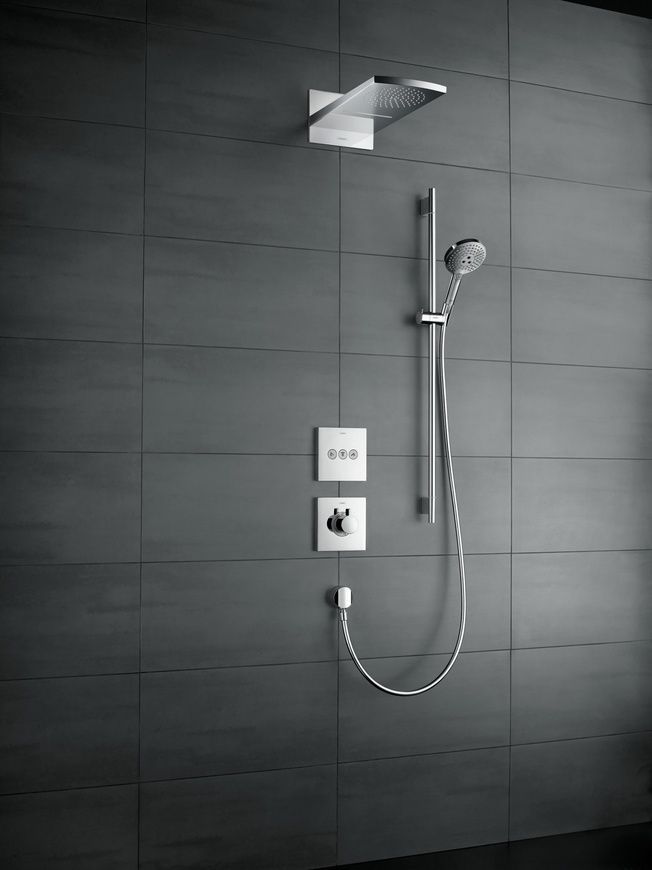 Термостат для душу Hansgrohe Showerselect 15760000 37623 фото | La Dushe | Салон меблів і сантехнікаи Ля Душе | Портал для професіоналів | Дизайн інтер'єрів | Персональний сервіс| Професійна консульація | Дизайн проект | Імпорт з Єверопи