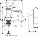Смеситель для умывальника Hansgrohe Vivenis 75013670, черный матовый 800004026 фото 2 | La Dushe | Салон мебели и сантехники Ля Душе | Портал для профессионалов | Дизайн интерьеров | Персональный сервис | Профессиональная консульция |  Дизайн проект | Импорт из Еверопы