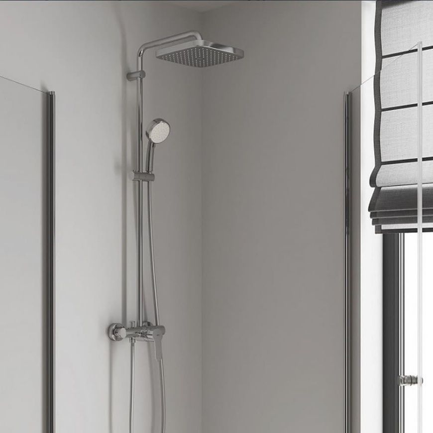 Душевая система со смесителем Grohe Tempesta Cosmopolitan 26692000 79683 фото | La Dushe | Салон мебели и сантехники Ля Душе | Портал для профессионалов | Дизайн интерьеров | Персональный сервис | Профессиональная консульция |  Дизайн проект | Импорт из Еверопы