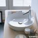 Умывальник на столешницу Duravit Cape Cod 2328480000, 48x48 800006087 фото 3 | La Dushe | Салон мебели и сантехники Ля Душе | Портал для профессионалов | Дизайн интерьеров | Персональный сервис | Профессиональная консульция |  Дизайн проект | Импорт из Еверопы