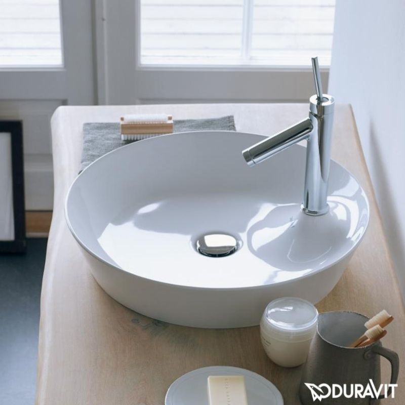 Умывальник на столешницу Duravit Cape Cod 2328480000, 48x48 800006087 фото | La Dushe | Салон мебели и сантехники Ля Душе | Портал для профессионалов | Дизайн интерьеров | Персональный сервис | Профессиональная консульция |  Дизайн проект | Импорт из Еверопы