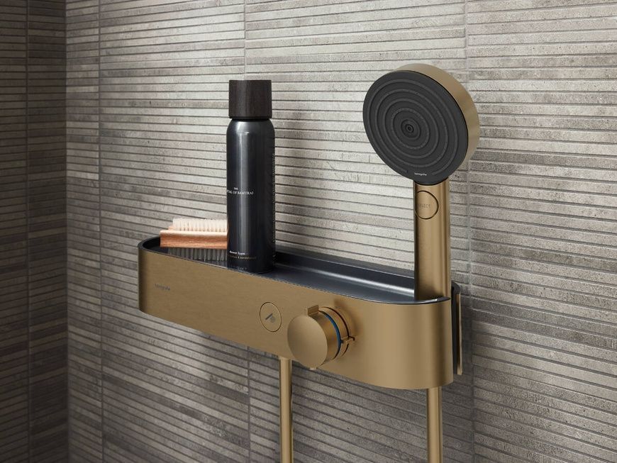 Лійка ручного душу Hansgrohe Pulsify 24110140, бронзовий 92523 фото | La Dushe | Салон меблів і сантехнікаи Ля Душе | Портал для професіоналів | Дизайн інтер'єрів | Персональний сервіс| Професійна консульація | Дизайн проект | Імпорт з Єверопи