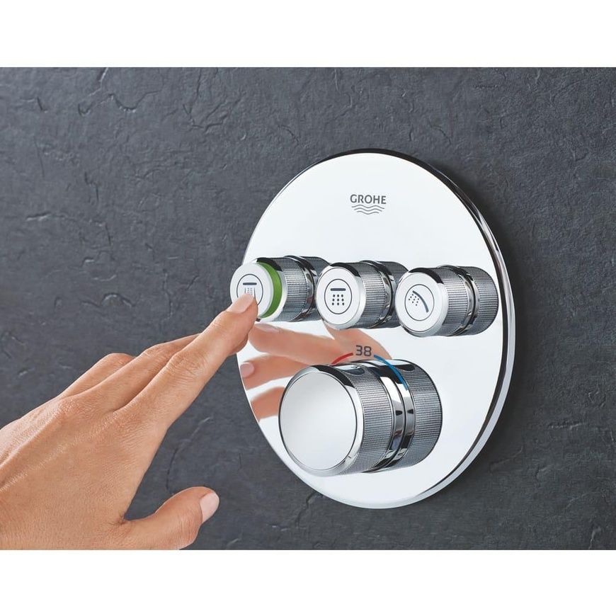 Змішувач для ванни Grohe Smartcontrol 29121000 59808 фото | La Dushe | Салон меблів і сантехнікаи Ля Душе | Портал для професіоналів | Дизайн інтер'єрів | Персональний сервіс| Професійна консульація | Дизайн проект | Імпорт з Єверопи
