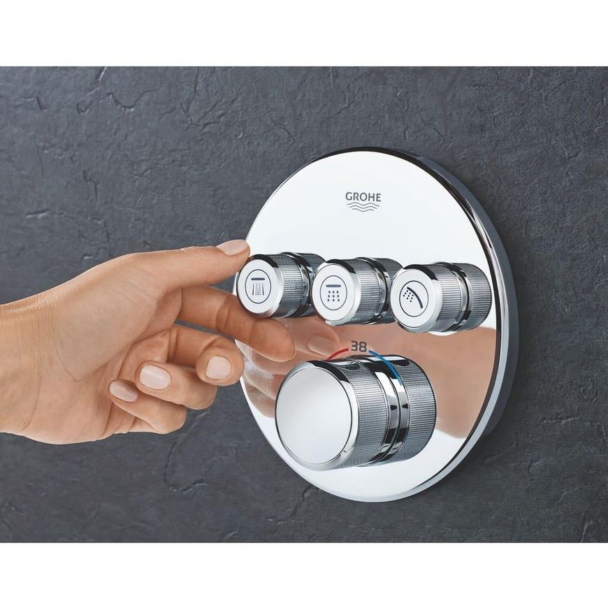 Змішувач для ванни Grohe Smartcontrol 29121000 59808 фото | La Dushe | Салон меблів і сантехнікаи Ля Душе | Портал для професіоналів | Дизайн інтер'єрів | Персональний сервіс| Професійна консульація | Дизайн проект | Імпорт з Єверопи