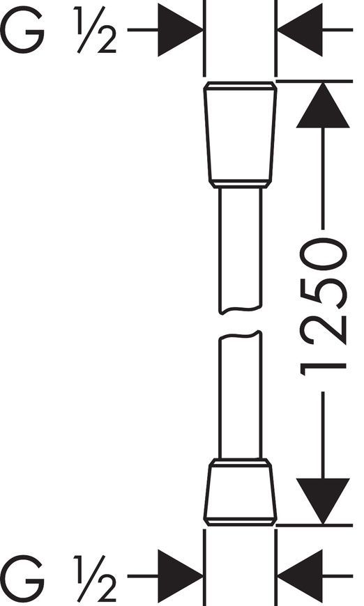 Душевой шланг Axor 28622140, 1.25 м, бронза 68296 фото | La Dushe | Салон мебели и сантехники Ля Душе | Портал для профессионалов | Дизайн интерьеров | Персональный сервис | Профессиональная консульция |  Дизайн проект | Импорт из Еверопы