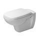 Унітаз підвісний із кришкою Duravit D-Code 45700900A1, Rimless 565x400х450 мм 76058 фото 5 | La Dushe | Салон меблів і сантехнікаи Ля Душе | Портал для професіоналів | Дизайн інтер'єрів | Персональний сервіс| Професійна консульація | Дизайн проект | Імпорт з Єверопи