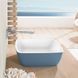 Умивальник на стільницю Villeroy & Boch Artis 417258BCT8, 58x38, синій 73049 фото 1 | La Dushe | Салон меблів і сантехнікаи Ля Душе | Портал для професіоналів | Дизайн інтер'єрів | Персональний сервіс| Професійна консульація | Дизайн проект | Імпорт з Єверопи