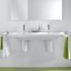 Умывальник подвесной двойной Duravit D-Code 03481200002, 120х48 800005988 фото 2 | La Dushe | Салон мебели и сантехники Ля Душе | Портал для профессионалов | Дизайн интерьеров | Персональный сервис | Профессиональная консульция |  Дизайн проект | Импорт из Еверопы