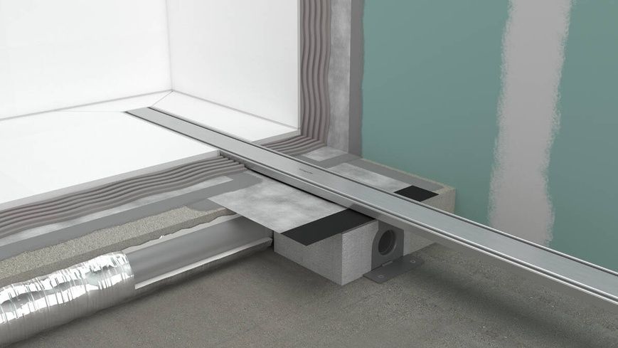 Душовий трап Hansgrohe Raindrain Original 56200800, 1000 мм 93506 фото | La Dushe | Салон меблів і сантехнікаи Ля Душе | Портал для професіоналів | Дизайн інтер'єрів | Персональний сервіс| Професійна консульація | Дизайн проект | Імпорт з Єверопи
