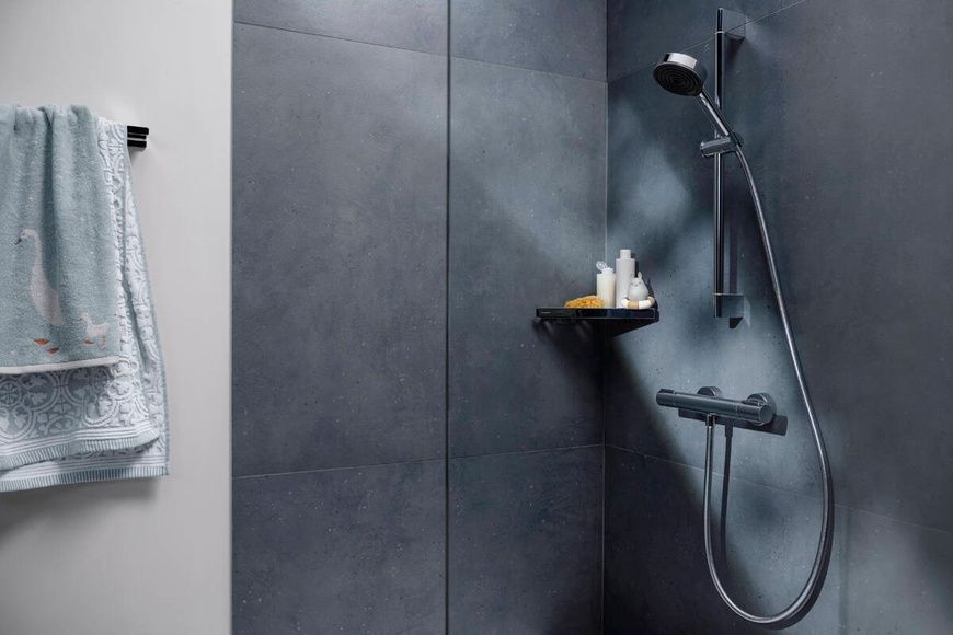 Смеситель с термостатом для душа Hansgrohe Ecostat Element 13346000 800004194 фото | La Dushe | Салон мебели и сантехники Ля Душе | Портал для профессионалов | Дизайн интерьеров | Персональный сервис | Профессиональная консульция |  Дизайн проект | Импорт из Еверопы