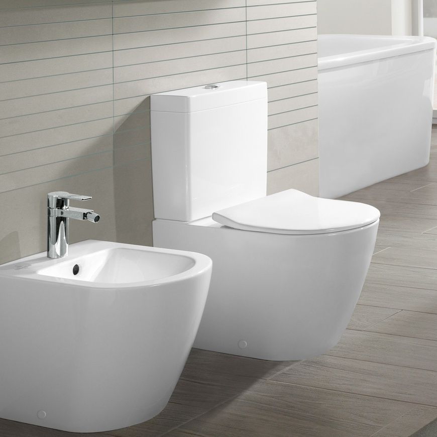 Унітаз-компакт Villeroy & Boch Subway 2.0 5617R001, Rimless, білий 50733 фото | La Dushe | Салон меблів і сантехнікаи Ля Душе | Портал для професіоналів | Дизайн інтер'єрів | Персональний сервіс| Професійна консульація | Дизайн проект | Імпорт з Єверопи