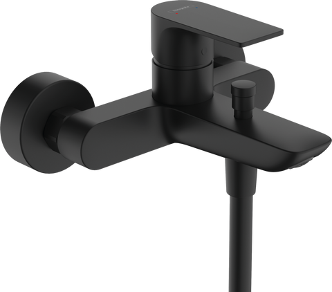 Змішувач для ванни Hansgrohe Rebris E 72450670, чорний 88368 фото | La Dushe | Салон меблів і сантехнікаи Ля Душе | Портал для професіоналів | Дизайн інтер'єрів | Персональний сервіс| Професійна консульація | Дизайн проект | Імпорт з Єверопи