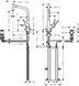 Змішувач для кухонної мийки Hansgrohe Metris Select M71 73806000 62752 фото 2 | La Dushe | Салон меблів і сантехнікаи Ля Душе | Портал для професіоналів | Дизайн інтер'єрів | Персональний сервіс| Професійна консульація | Дизайн проект | Імпорт з Єверопи