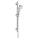 Гарнітур душовий Hansgrohe Myselect 26710400, хром з білим 51824 фото 1 | La Dushe | Салон меблів і сантехнікаи Ля Душе | Портал для професіоналів | Дизайн інтер'єрів | Персональний сервіс| Професійна консульація | Дизайн проект | Імпорт з Єверопи