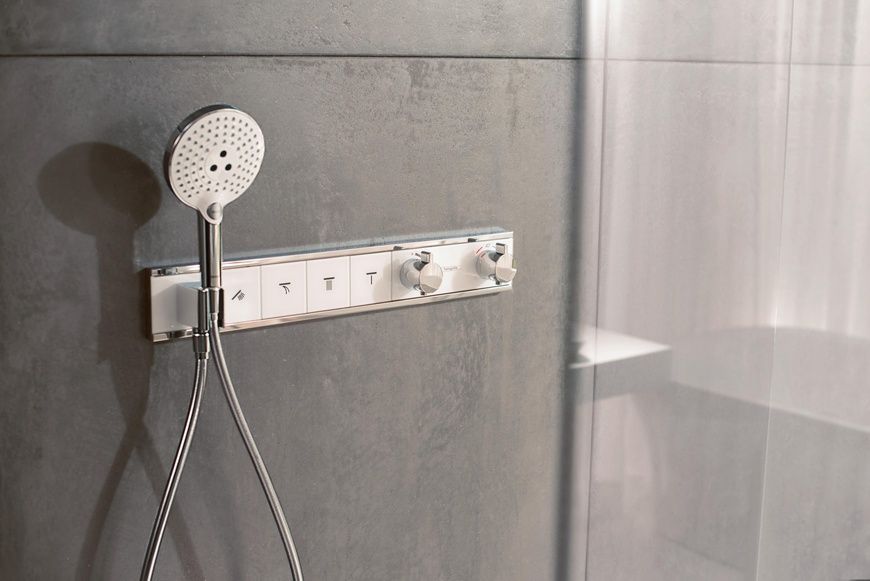 Ручний душ Hansgrohe Raindance Select 26531400, хром з білим 46083 фото | La Dushe | Салон меблів і сантехнікаи Ля Душе | Портал для професіоналів | Дизайн інтер'єрів | Персональний сервіс| Професійна консульація | Дизайн проект | Імпорт з Єверопи