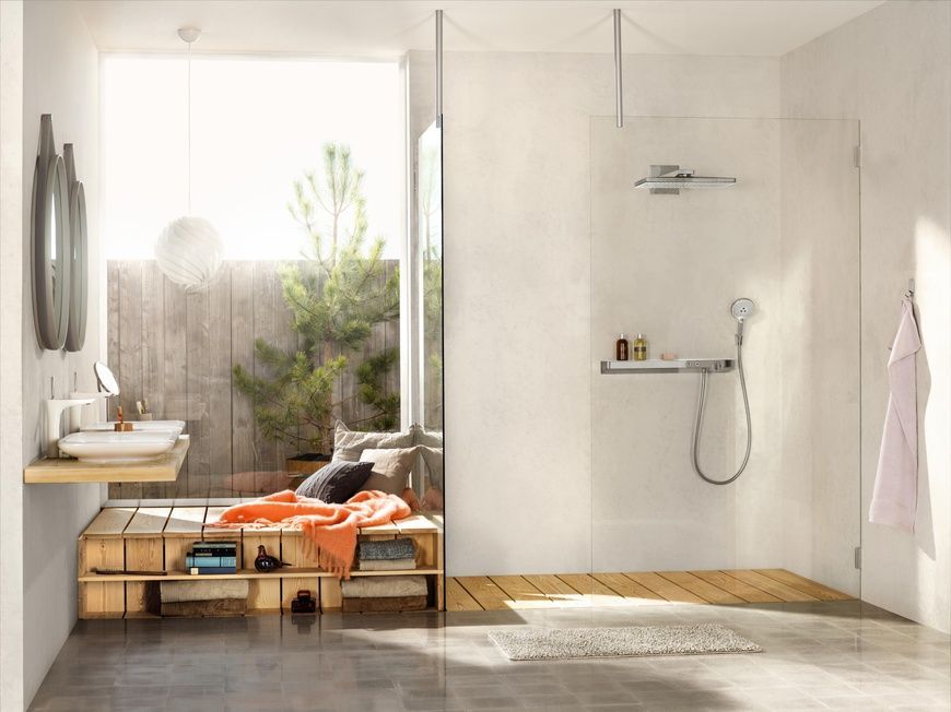Ручний душ Hansgrohe Raindance Select 26530140, бронза сатин 82660 фото | La Dushe | Салон меблів і сантехнікаи Ля Душе | Портал для професіоналів | Дизайн інтер'єрів | Персональний сервіс| Професійна консульація | Дизайн проект | Імпорт з Єверопи