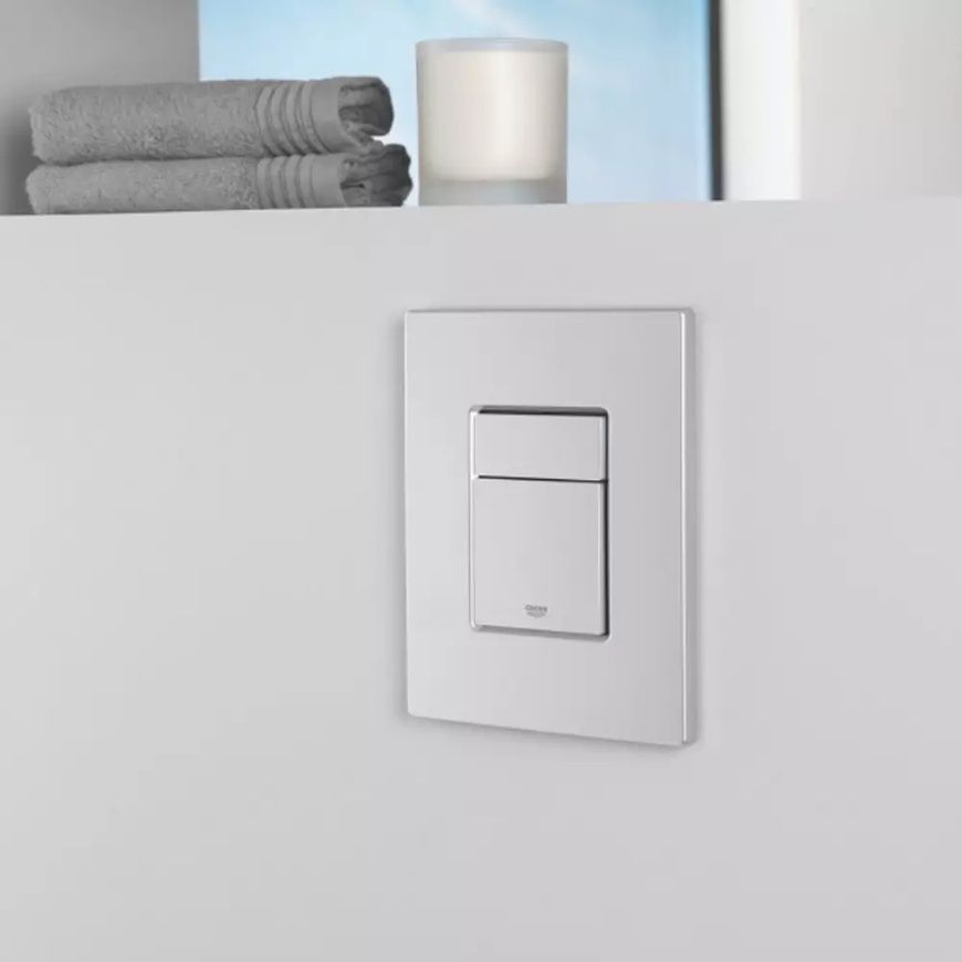 Смывная клавиша Grohe Cosmo 38732000 11791 фото | La Dushe | Салон мебели и сантехники Ля Душе | Портал для профессионалов | Дизайн интерьеров | Персональный сервис | Профессиональная консульция |  Дизайн проект | Импорт из Еверопы